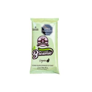 Brownie de aguacate vegano